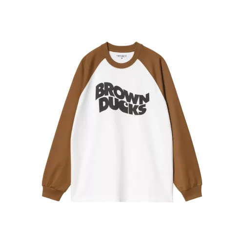 Carhartt WIP FW24 L S Коричневый Ducks Баскетбольная рубашка Мужская Коричневая