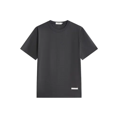 ZIOZIA Серый Мужской T-Рубашки