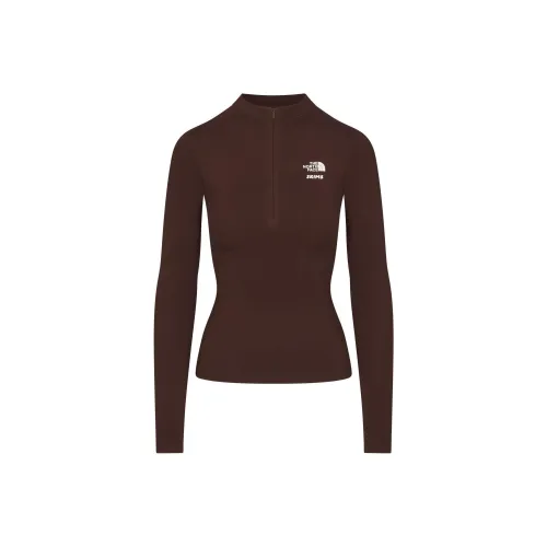 The North Face x SKIMS FW24 T-Shirt Unisex Brown