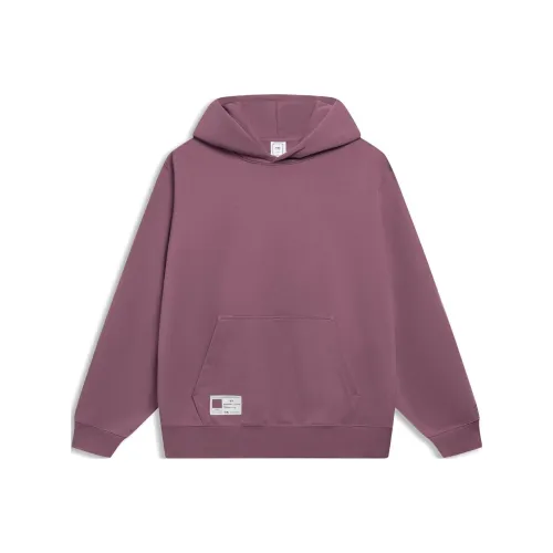 LINING Sports Trend Series Толстовка Мужской Винтаж Розовый Красный