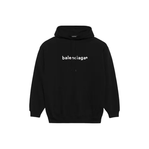 Balenciaga Свитшот Свободного кроя Мужской Черный