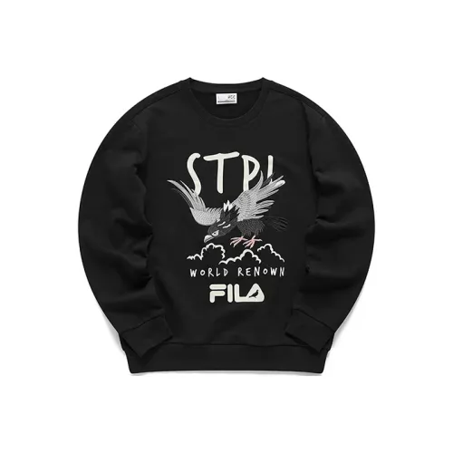 FILA FUSION INLINE Черные Мужские Свитшоты