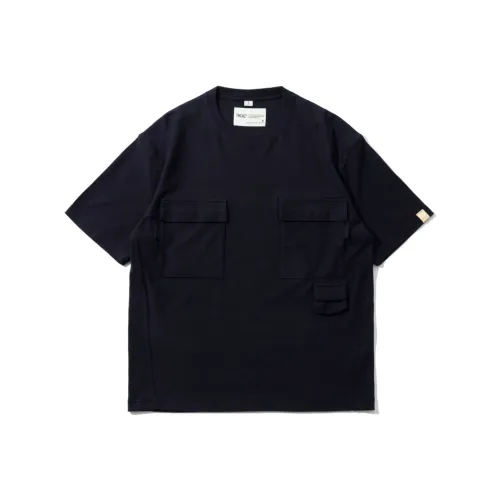 TMCAZ Темно-синяя унисекс футболка