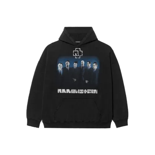 Balenciaga x Rammstein Свитшот Унисекс Черный
