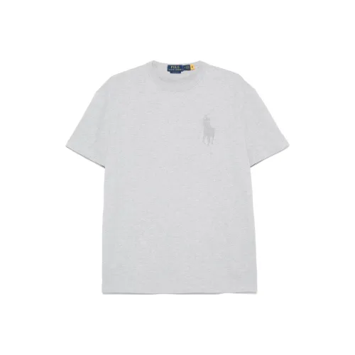 Polo Ralph Lauren T-рубашка мужская цвет фотиния серый