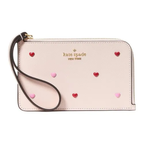 Kate Spade Спилок Коровьей Кожи Монетница Женская Конфетно-Розовая