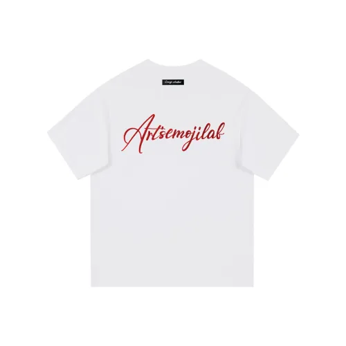 Emoji Короткий рукав T-рубашки Унисекс