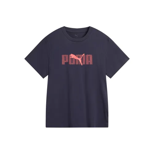 PUMA Морской Синий Мужская Футболка