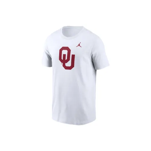 Джордан Oklahoma Sooners Primetime T-Shirt Мужской Белый