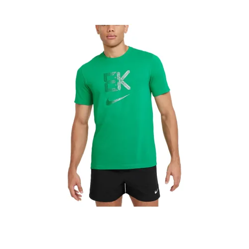 nike Dri Fit Kipchoge T Рубашка Мужская Зеленая