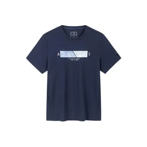 Anta ZONGXUNXILIE Midnight Blue Мужская T-рубашка