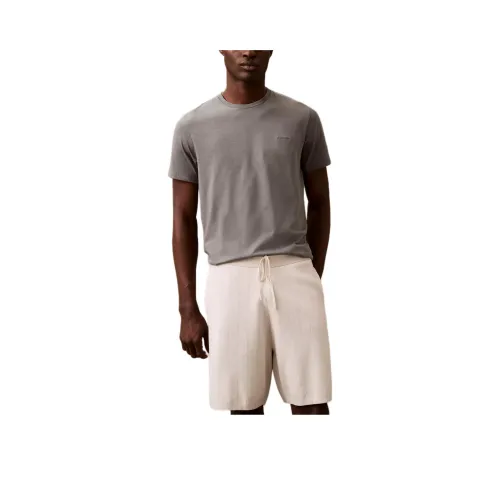 Calvin Klein T-рубашка мужская цвет шалфейно-зеленый