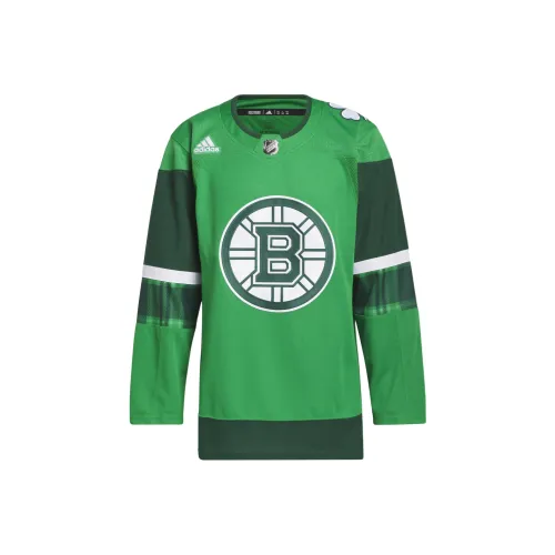 Adidas Рукав с спущенным плечом T-рубашка Мужская Kelly Зеленый Коричневый Медведь Команда