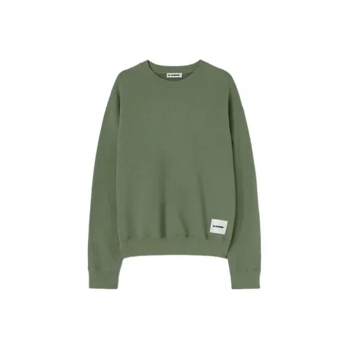 JIL SANDER Зеленый Мужской Свитшот