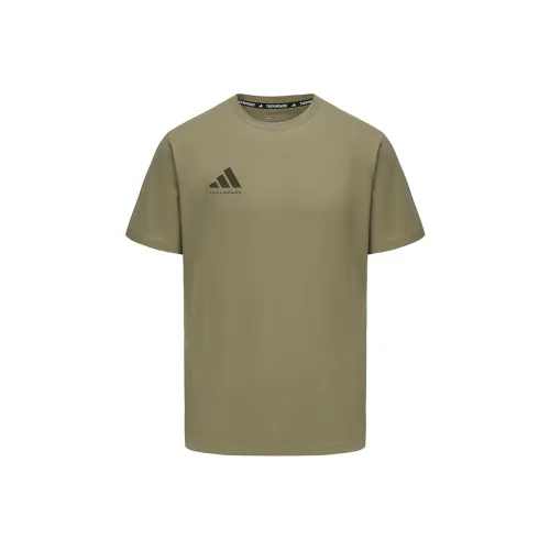 Adidas Армейский зеленый Мужской T-рубашки