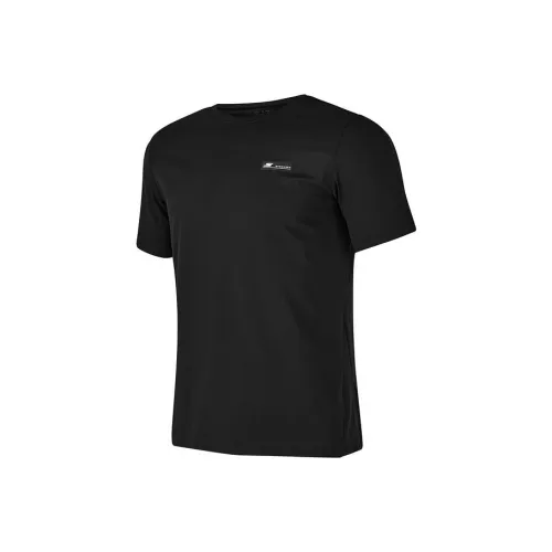 Skechers Угольный Черный/0018 Мужская T-Рубашка