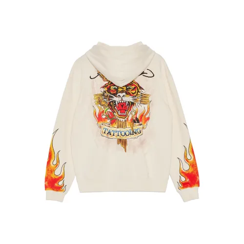 Ed Hardy Айвори E1PBM059 Мужские Свитшоты