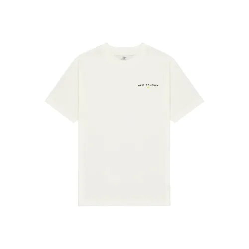 New Balance совместная футболка T Мужская Белая
