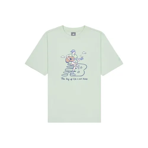 New Balance совместная SS24 T-Shirt Унисекс Зеленый