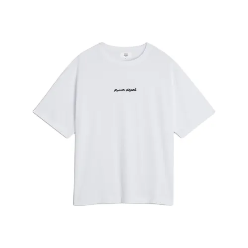 Maison Kitsune SS25 T-Shirt Мужской Белый