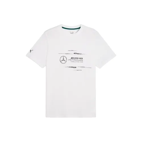 PUMA Mercedes AMG Petronas F1 SS24 T Рубашка Мужская Белая