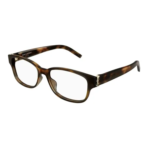 SAINT LAURENT Ацетат Квадратные Оправы для Очков Женские Черепаховый