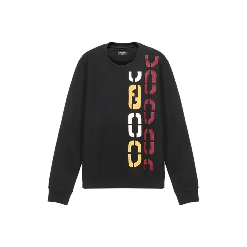 FENDI Черный Мужские Свитшоты