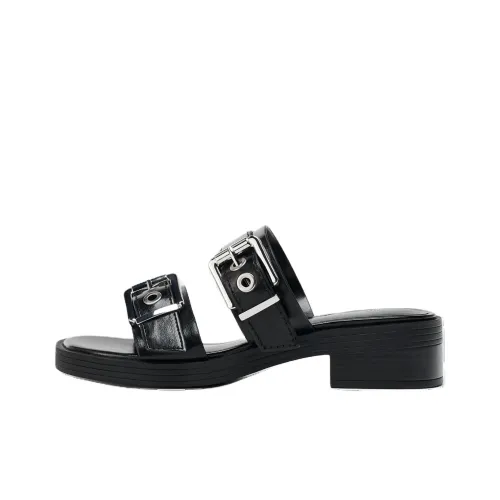 ZARA Slip-resistant Слипоны Женские Черные