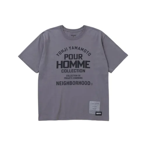 NEIGHBORHOOD совместный бренд Yohji Yamamoto Collaboration T-Shirt Унисекс