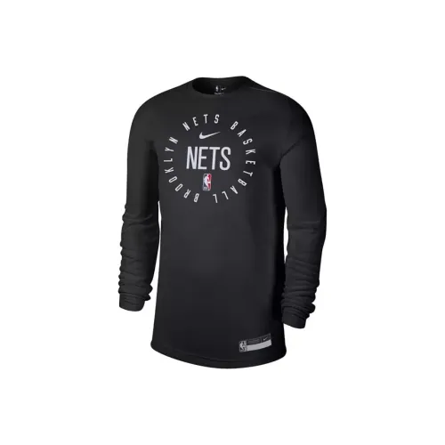 Nike x NBA Brooklyn Nets Dri-FIT Легенда Practice T-Shirt Мужской Черный