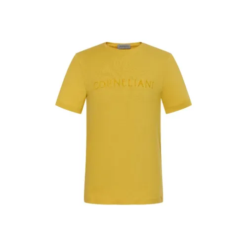 Corneliani Желтые Мужские T-Рубашки