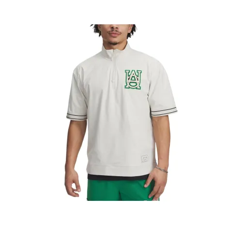 Under Armour T-Shirt Мужской Камень Черный Келли Зеленый Команда