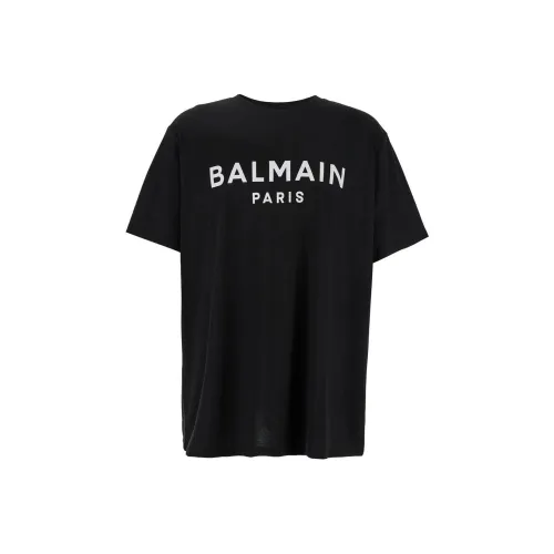 BALMAIN Мужские черные T-рубашки