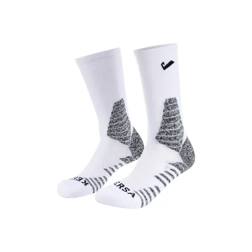 KESHANG Баскетбольные носки Унисекс 1 упаковка Белый