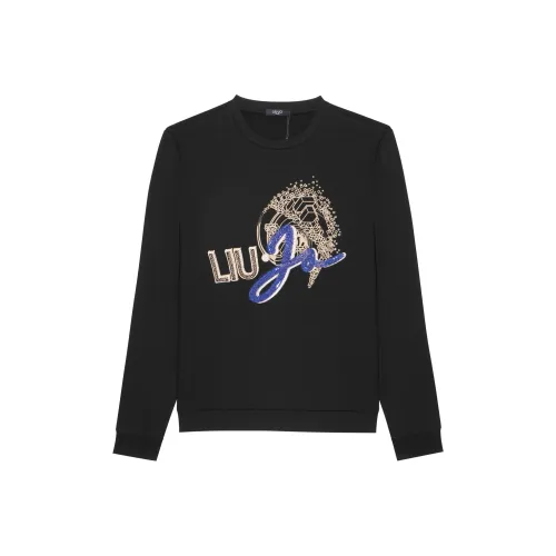 LIU·JO UOMO Мужские черные свитшоты