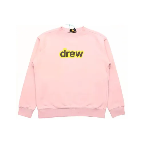 Drew House Letter Logo Series Свитшот Унисекс Розовый