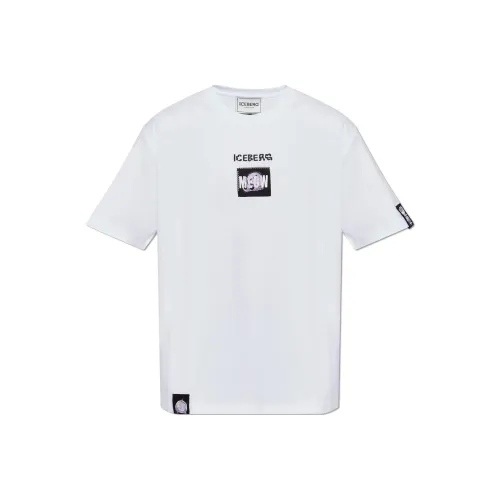 Айсберг Белый Мужская T-Рубашка