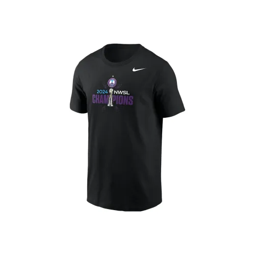nike NWSL Orlando Pride Champions T-Shirt Мужской Черный