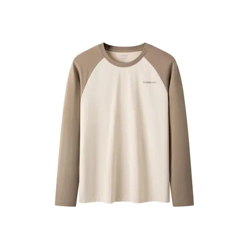 TOREAD Бежевый Мужской T-Рубашки