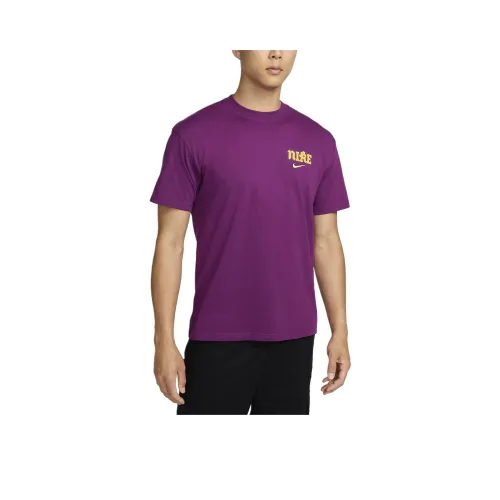 Nike Фиолетовый Мужской T-Shirt