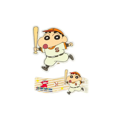 Crayon Shinchan Акриловые заколки для волос Унисекс