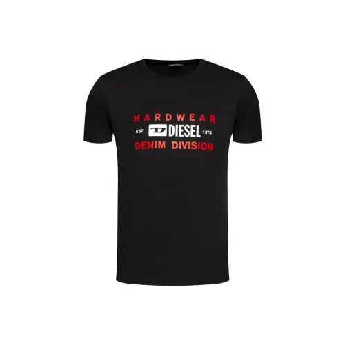 DIESEL Мужские черные T-рубашки