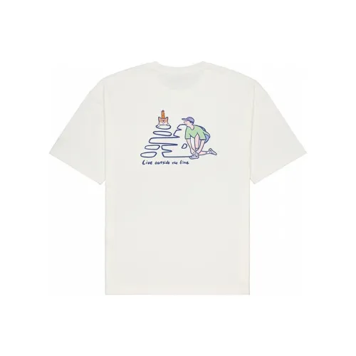 New Balance совместная футболка T Унисекс Белая