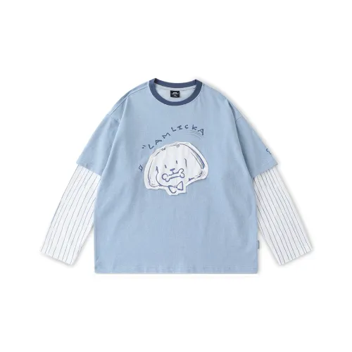 LAMLICKA Синяя Унисекс Футболка