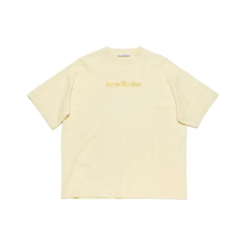 ACNE STUDIOS 2024 Осенне-зимняя коллекция Рубашка Унисекс Light Желтый