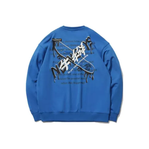 LINING Светло-синий Унисекс Толстовки