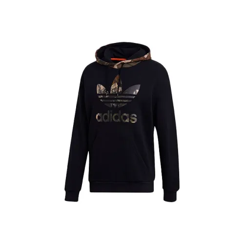 Adidas Originals Trefoil Черные Мужские Свитшоты