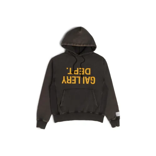 Gallery Dept. Коричневый Черный Мужские Свитшоты