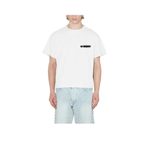 Misbhv Белая Мужская T-Рубашка