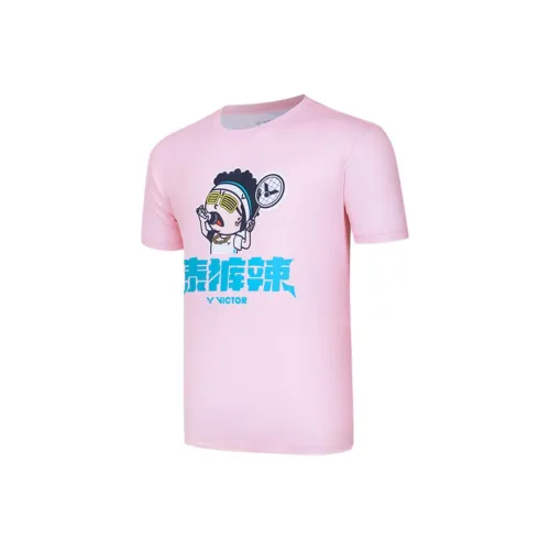 Victor T Рубашка Унисекс Серый Розовый